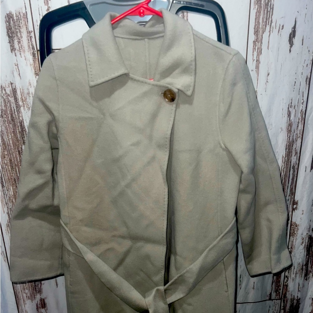Gentle Herd single button trench coat